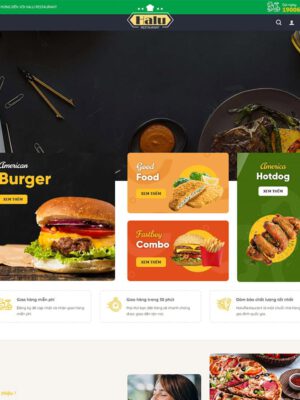 Theme wordpress nhà hàng 04