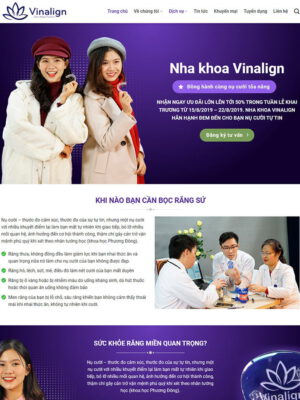 Theme wordpress flatsome nha khoa
