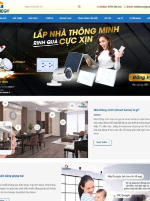 Theme wordpress nhà thông minh, smarthome