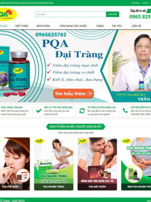 Theme wordpress nhà thuốc 03