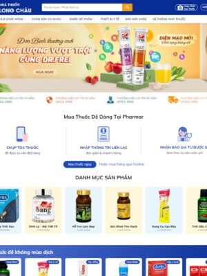 Theme wordpress nhà thuốc 05