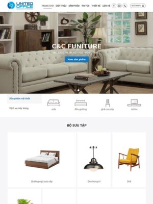 theme wordpress bán nội thất