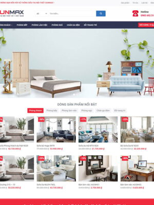 Theme wordpress flatsome nội thất 12