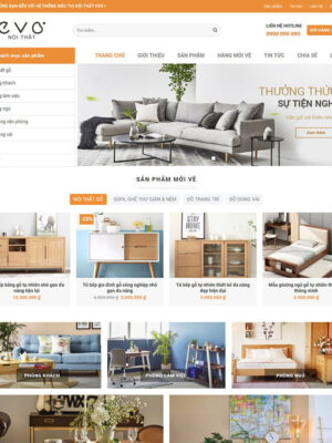 Theme wordpress bán nội thất