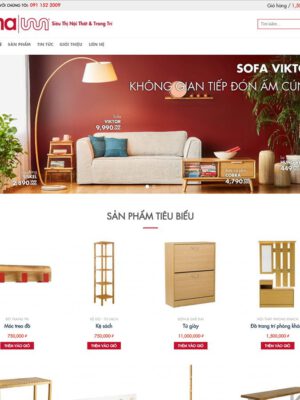 theme wordpress bán nội thất