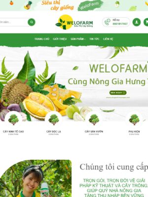 Theme wordpress bán nông sản 05