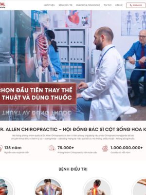 Theme wordpress phòng khám 04