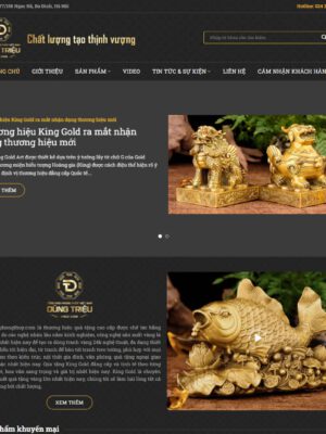 Theme wordpress bán đồ phong thủy 02