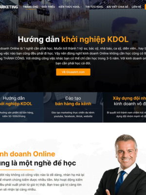 Theme wordpress landing page giới thiệu cá nhân