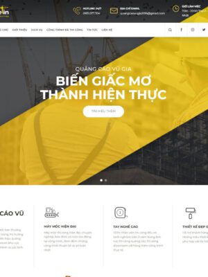 Theme wordpress dịch vụ quảng cáo 02