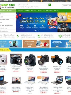 Theme wordpress bán điện thoại