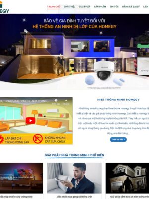 Theme wordpress dịch vụ nhà thông minh smarthome