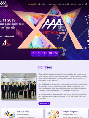 Theme wordpress tổ chức sự kiện