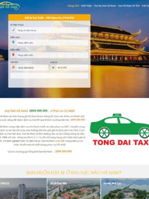 Theme wordpress taxi 03