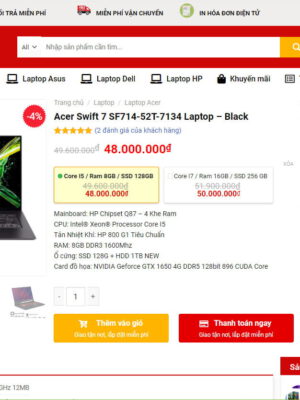 Theme wordpress bán hàng điện tử đẹp 2021