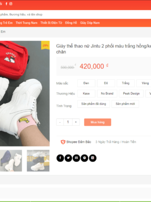 Mẫu theme wordpress thương mại điện tử chuẩn seo