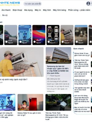 Theme wordpress tin tức giống tinh tế