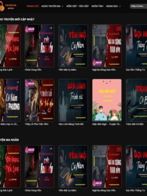 Theme wordpress truyện audio đẹp