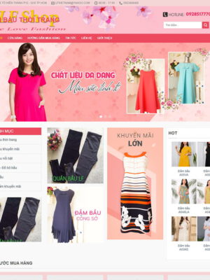 Theme wordpress bán quần áo thời trang