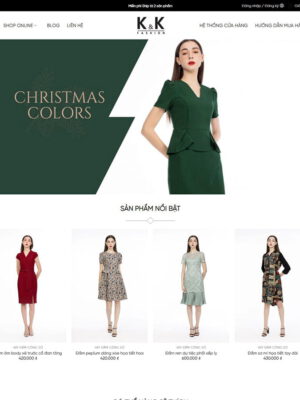 Theme wordpress thời trang 02