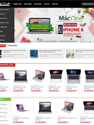 Theme wordpress bán máy tính - laptop