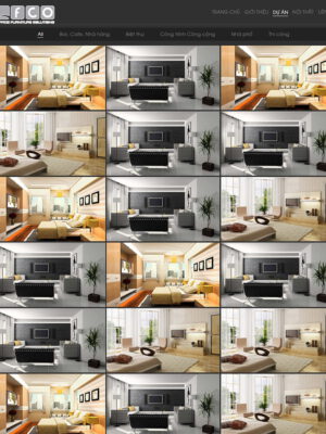 Theme wordpress công ty kiến trúc