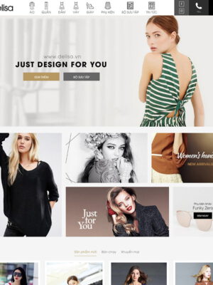 Theme wordpress thời trang 1