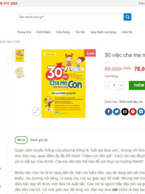 Theme wordpress cho mẹ và bé đẹp nhất 2021