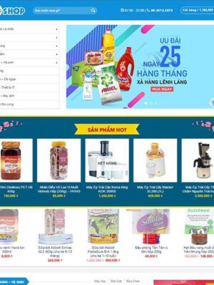 Theme wordpress shop đa năng