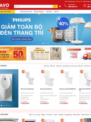 Theme wordpress bán thiết bị vệ sinh