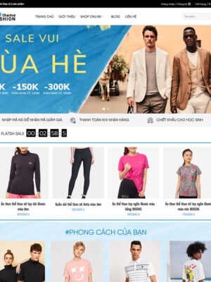 Theme wordpress thời trang 05