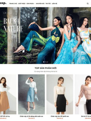 Theme wordpress thời trang 06