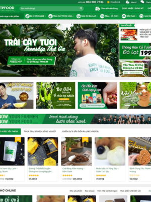 Theme wordpress thực phẩm 05