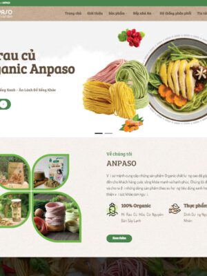 Theme wordpress bán thực phẩm 07