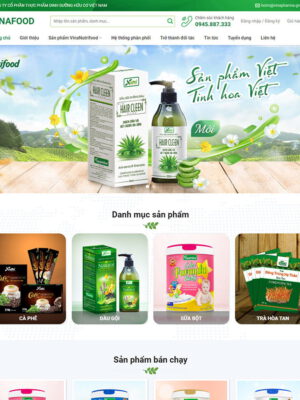 Theme wordpress thực phẩm chức năng 09