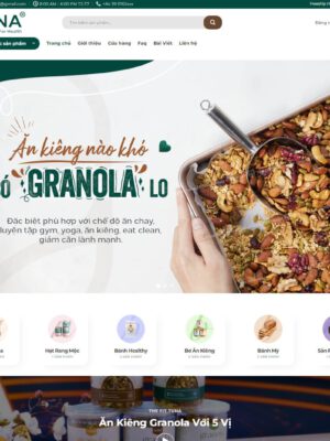 Theme wordpress thực phẩm sạch 5