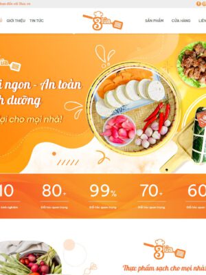 Theme wordpress thực phẩm sạch 09