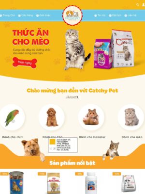 Theme wordpress thú cưng 02
