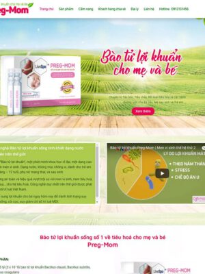 theme wordpres thực phẩm chức năng