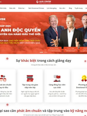 Theme wordpress trung tâm tiếng Trung