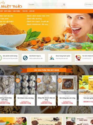Theme wordpress bán yến sào