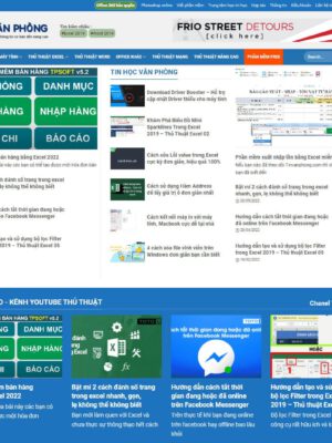 Theme wordpress tin tức - thủ thuật tin học