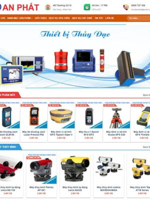 Theme wordpress bán đồ trắc địa
