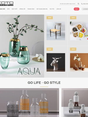 Theme wordpress flatsome trang trí