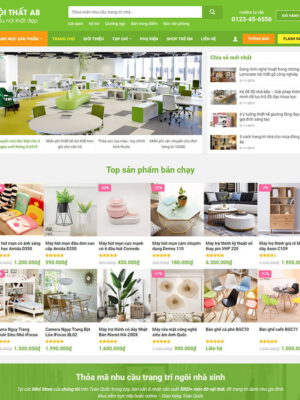Theme wordpress flatsome trang trí 01