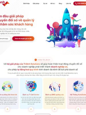 Theme wordpress dịch vụ chuyển đổi số , marketing, thiết kế web