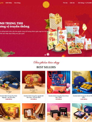 Theme wordpress bán trung thu, bánh ngọt