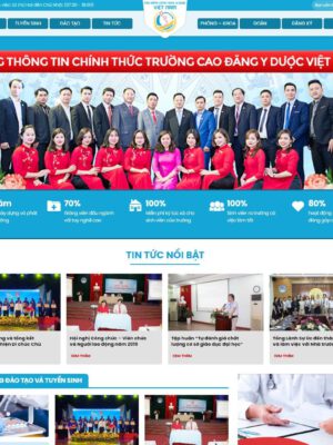 Theme wordpress trường học 01