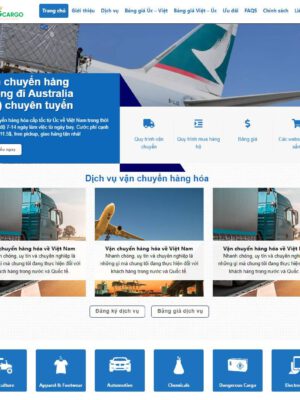 Theme wordpress dịch vụ vận chuyển hàng hóa