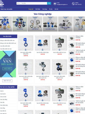 Theme wordpress bán van inox
